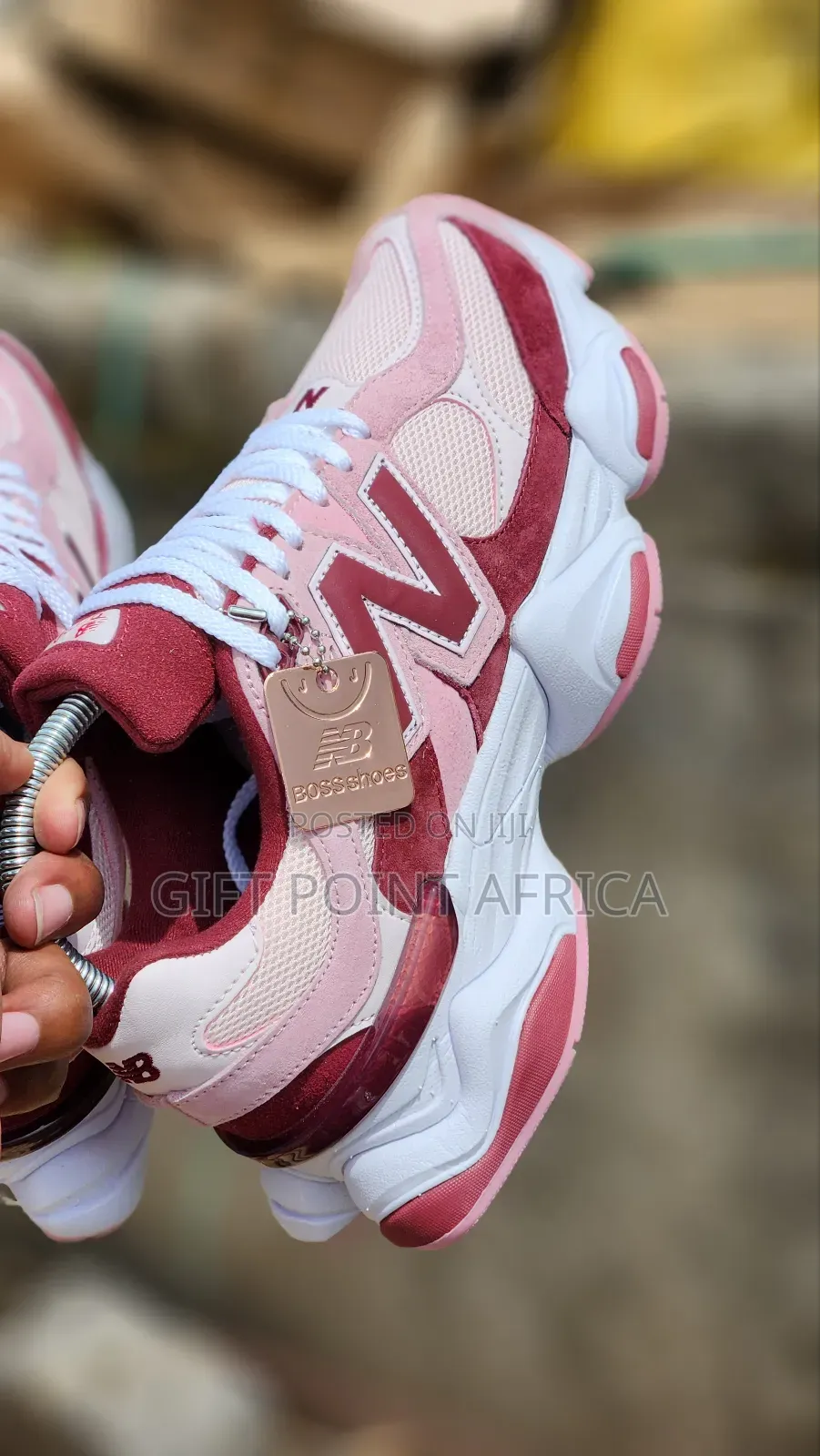 New Balance 9060 Sneakers, "Rose Pink" Or "Fuchsia Pink"