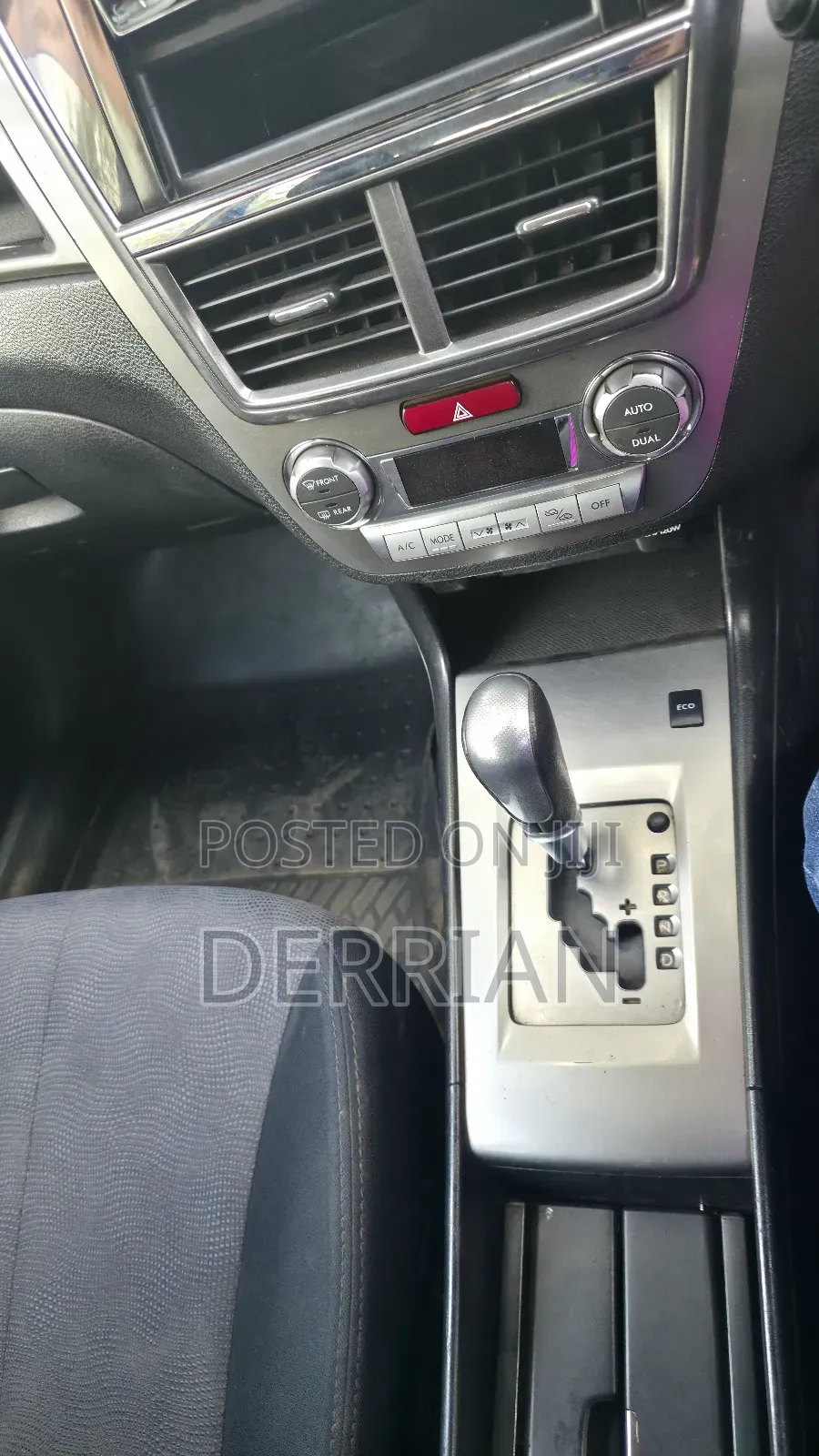 Subaru Exiga 2010 Black