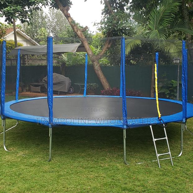 Backyard Upgrade Starts Today Trampolines - main view