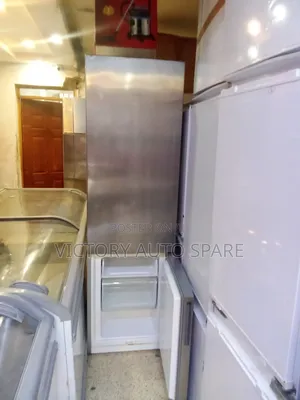 Silver Bottom Freezer Refrigerator