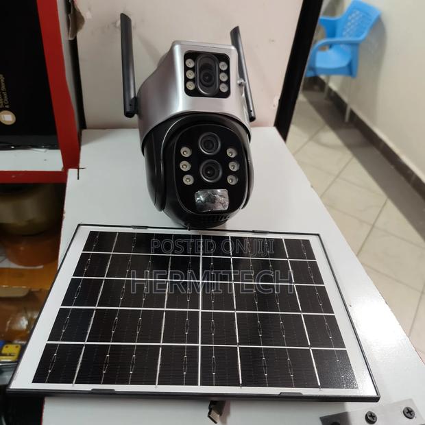 4g 10x Optical Zoom Solar PTZ Surveillance Security Camera - thumbnail 2