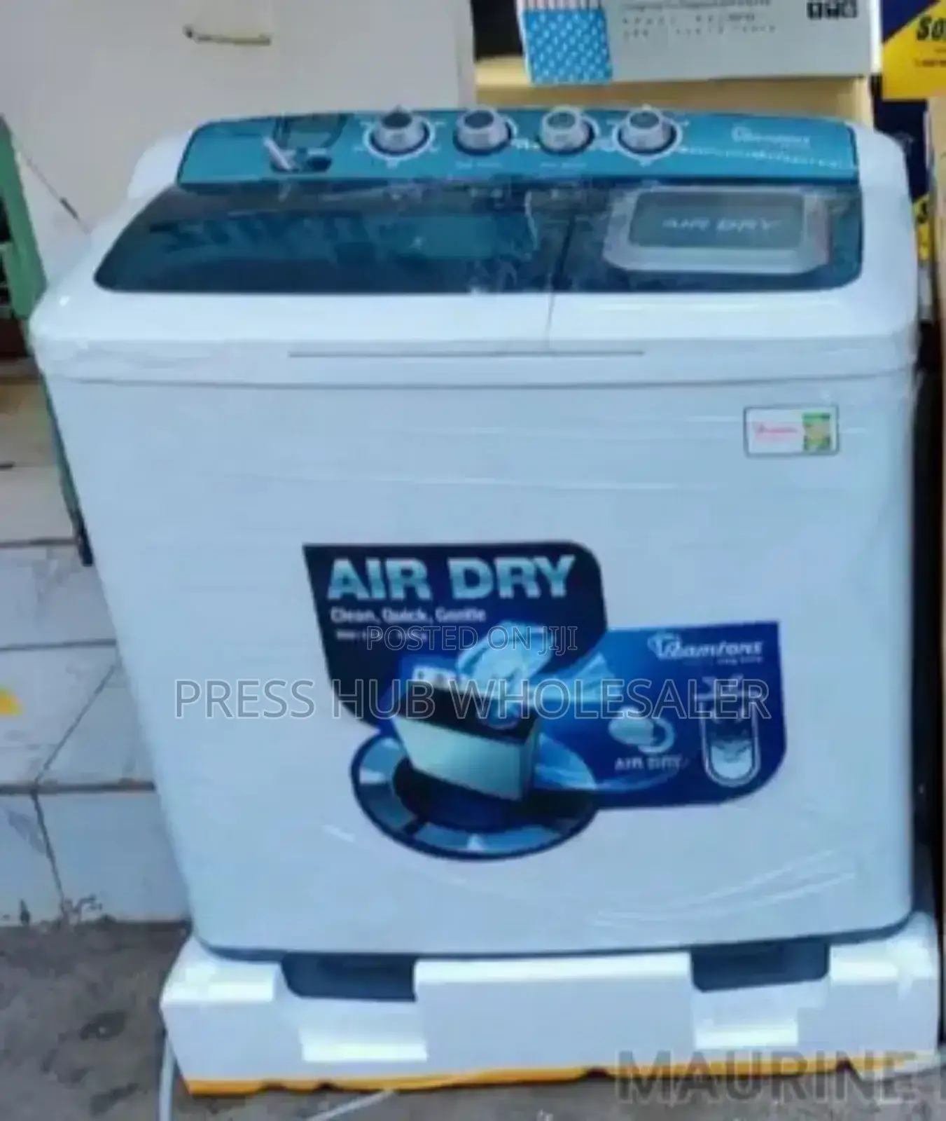 Ramtoms 10kg Twin Tub Semi-Automatic Washing Machine. * 