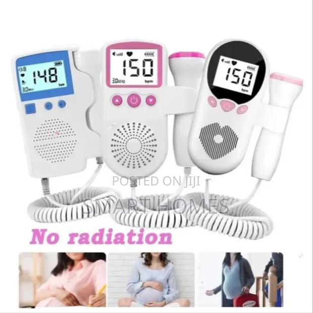 Doppler Fetal Portable Pregnancy Baby Heart Rate Monitor