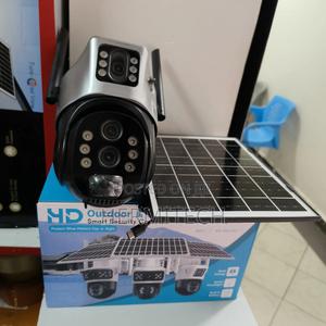 2 Lens 4g Surveillance Solar Powered PTZ 10x Zoom CCTV - thumbnail 2
