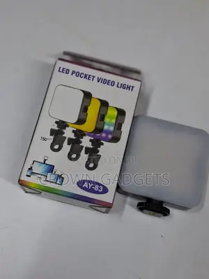 Ay-83 Mini RGB Camera Light – Rechargeable