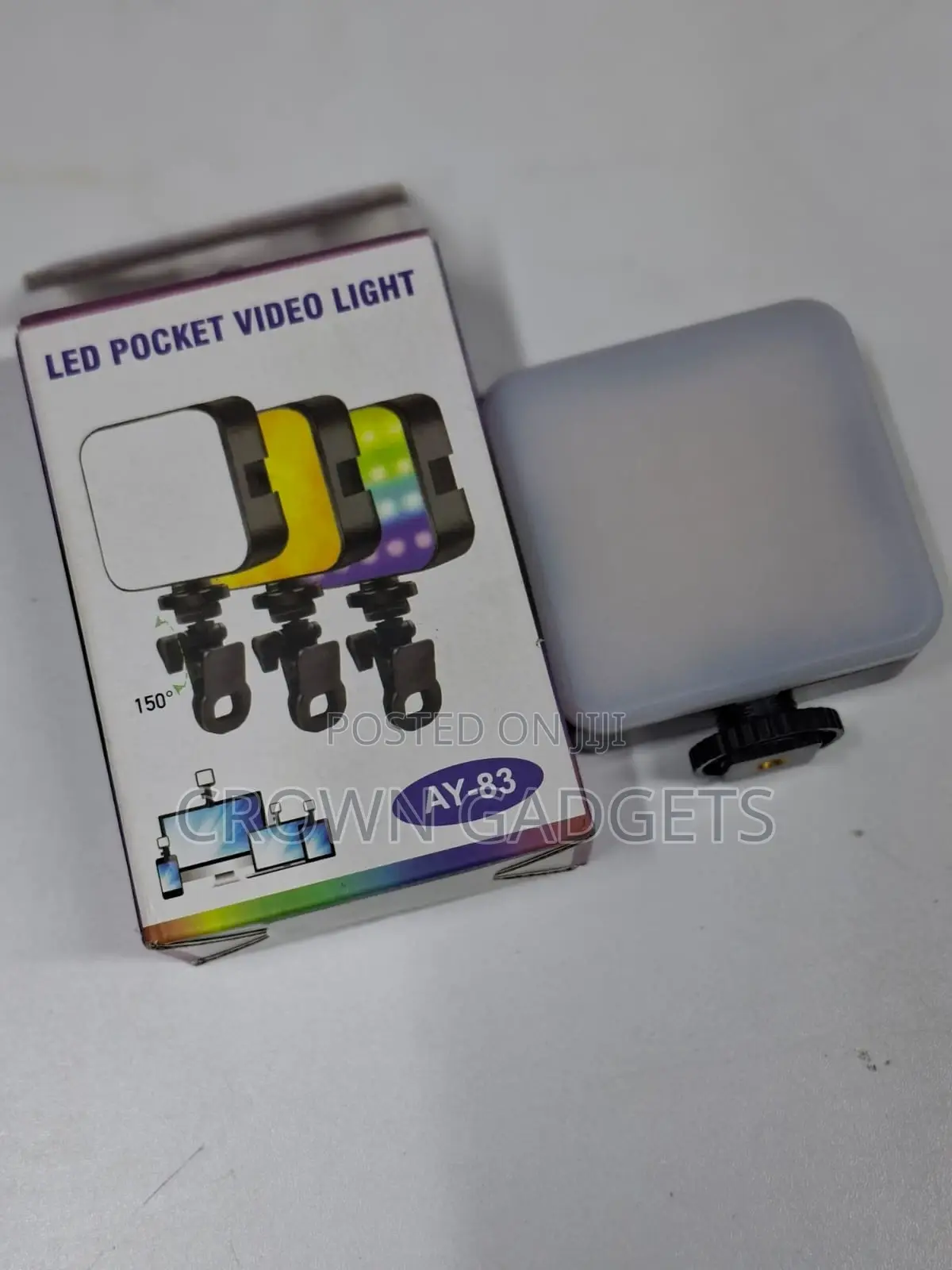 Ay-83 RGB Fill Light Usb-C Rechargeable for Smartphones