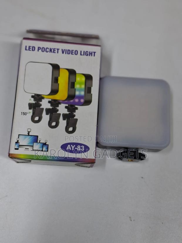Ay-83 RGB Led Pocket Light for Tiktok Youtube Vlog