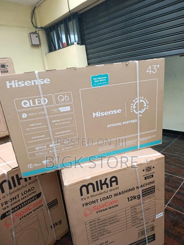 Hisense 43" Q6 Series Smart Qled Tv