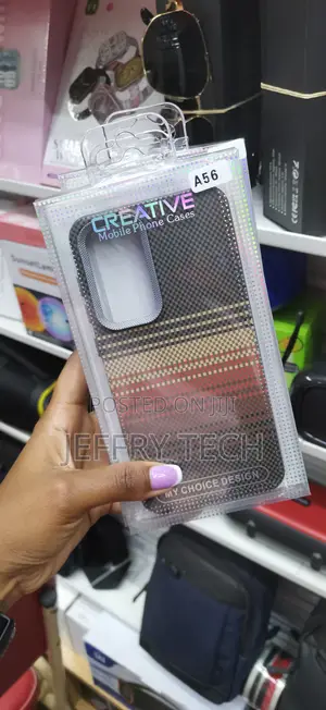 Coased Samsung Galaxy A56 Carbon Fibre Armor Back Cover