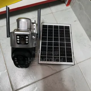 Dual Lens 4g Surveillance 10x Zooming Out CCTV