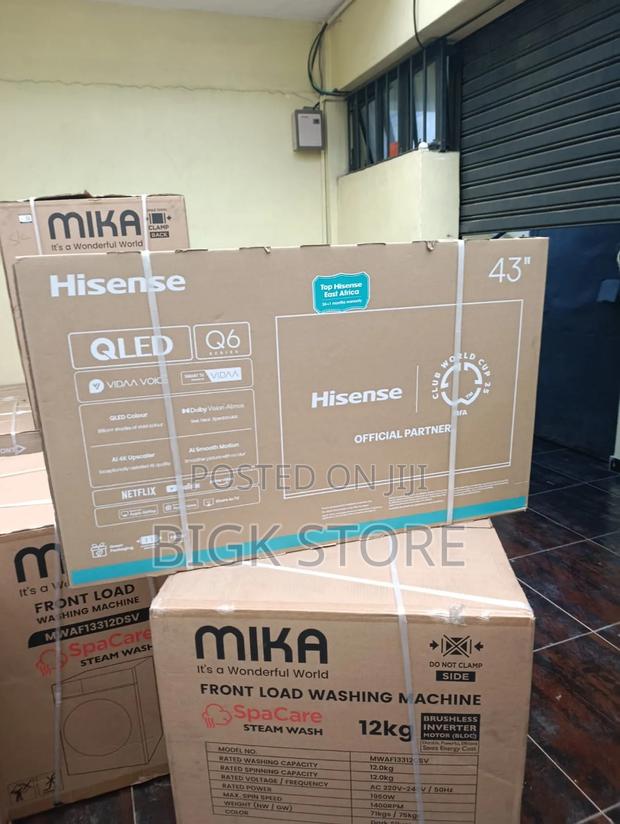 Hisense 43" Q6 Series Smart Qled Tv - thumbnail 2