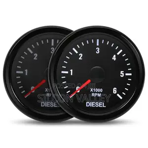 RPM Tachometer Gauge for 1-20 Cylinder Diesel Motor Engine