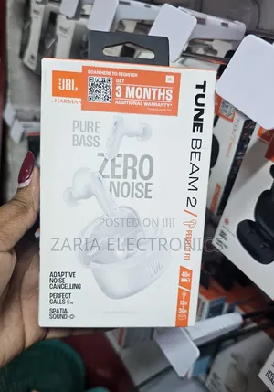 Jbl Tune Beam 2 Wireless Earbuds,Active Noise Cancelation