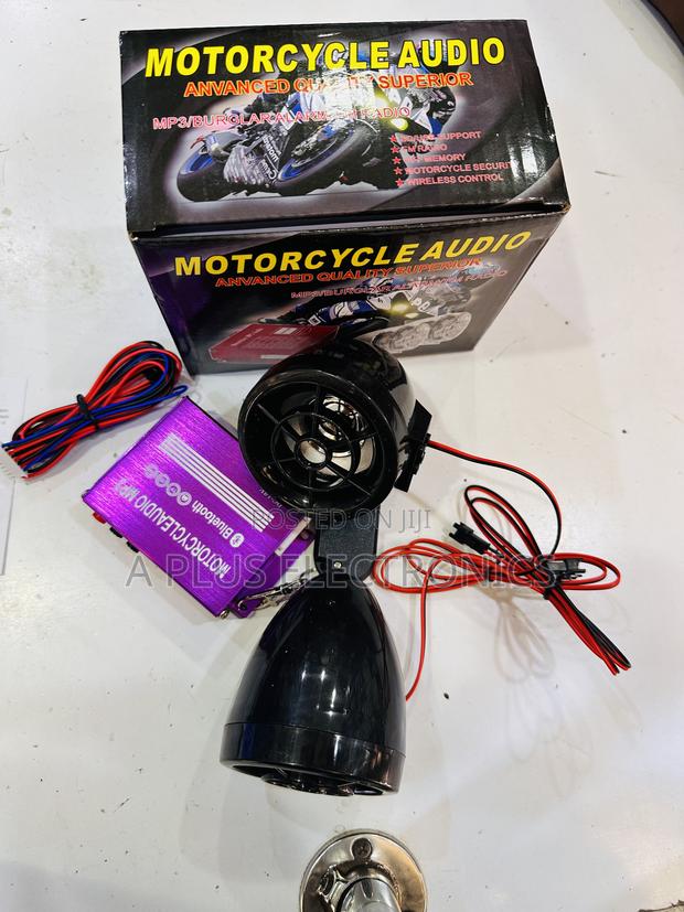 Motorcycle Radio Mp3 With Bluetooth – Strong Bass Performance - thumbnail 2