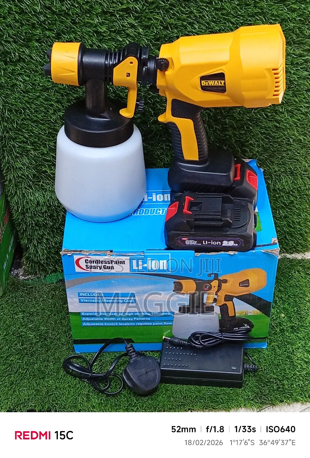 Cordless Paint Spray Gun