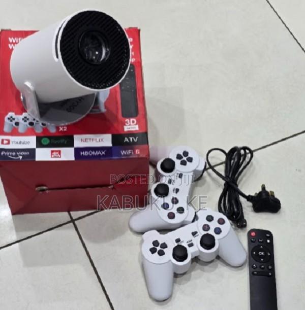 Hy300 280 Ansi 20000+ Game Console Android 13.0 Mini Projector - thumbnail 3