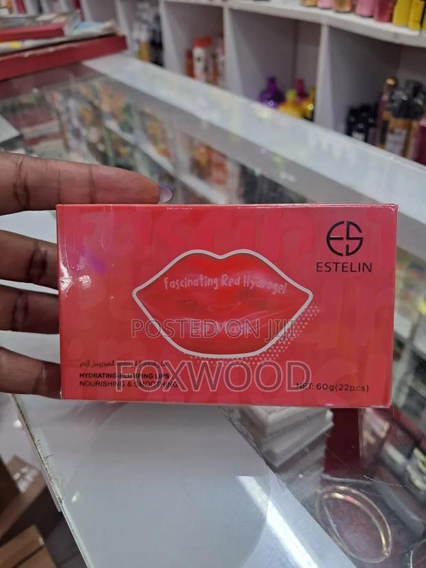 Red Hydrogel Lip Mask 22pcs - thumbnail 7