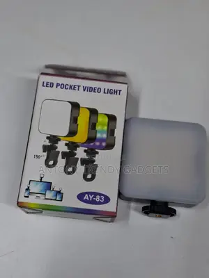 Ay-83 Mini Rgb Led Video Light Usb-c Rechargeable