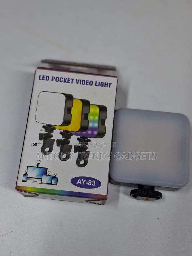 Ay-83 Mini Rgb Led Video Light Usb-c Rechargeable - thumbnail 2