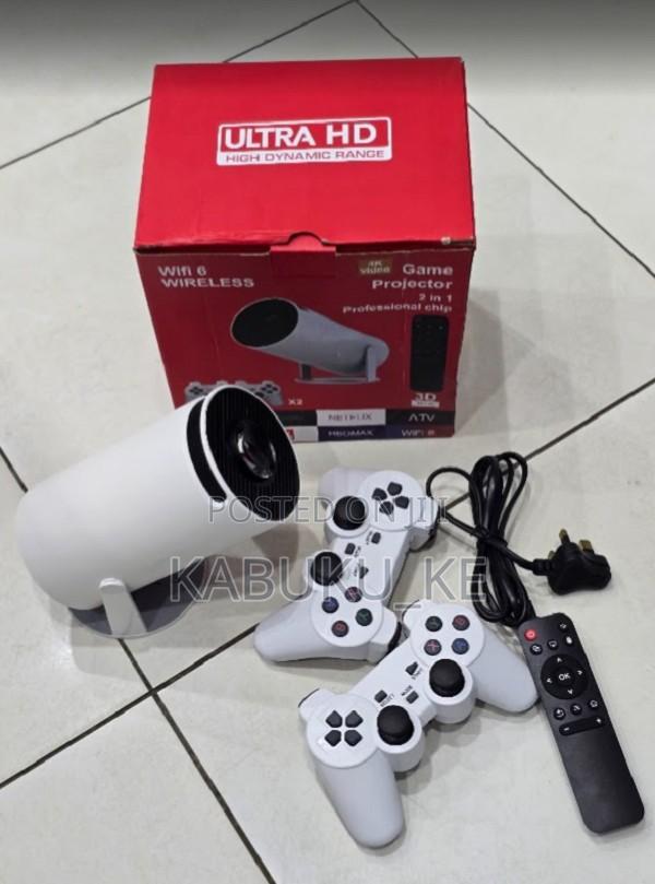 Hy300 Wifi Smart Android Projector With Gaming Console - thumbnail 2