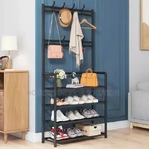Stainless Shoe Coat Organizer