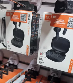 Jbl Wave Flex Wireless Earbuds, Black 32hrs Battery Life