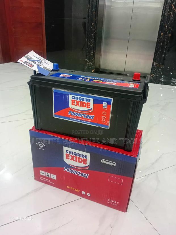 Chloride Exide N100 Maintenance-Free Battery - thumbnail 2