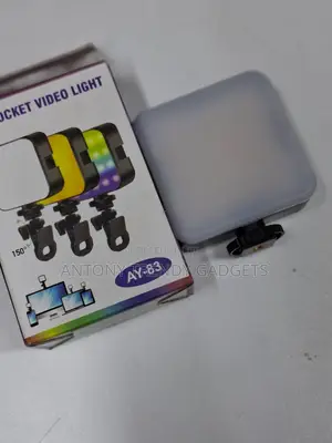 Portable Ay-83 Rgb Camera Light For Tiktok & Youtube
