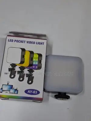Portable Ay-83 Rgb Camera Light For Tiktok & Youtube
