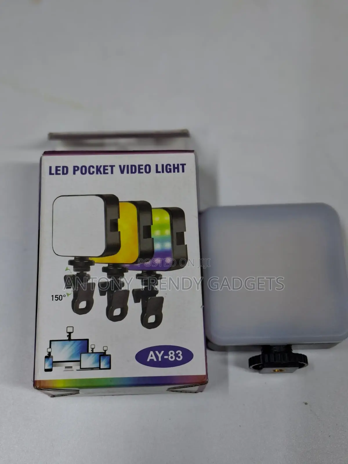 Ay-83 Rgb Led Light Adjustable Brightness Pocket Size