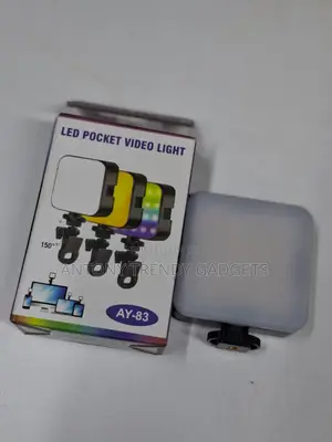 Ay-83 Rgb Led Light Adjustable Brightness Pocket Size