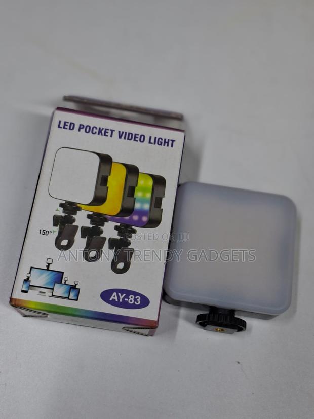 Ay-83 Rgb Led Light Adjustable Brightness Pocket Size - thumbnail 2