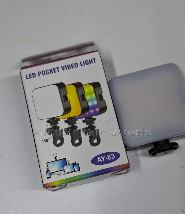 Ay-83 Rgb Led Pocket Video Light, Ay-83 Rgb Led Pocket Video Light
