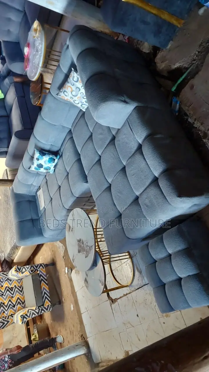 Majestic Cushy 6 Seater Bubble L Sofa