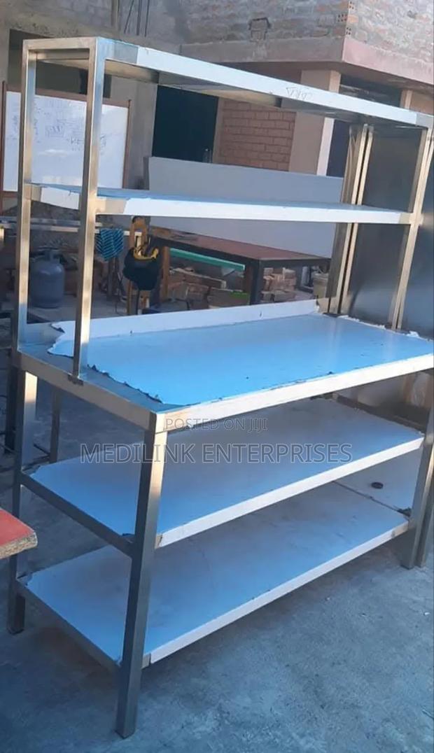 Commercial Kitchen Ss304 Working Customized Service Bay - main view