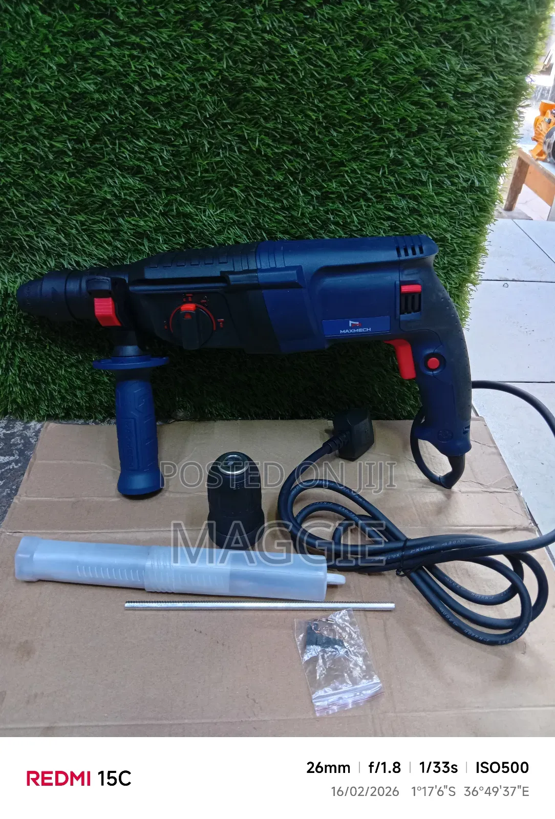 Maxmech 800w Rotary Hammer