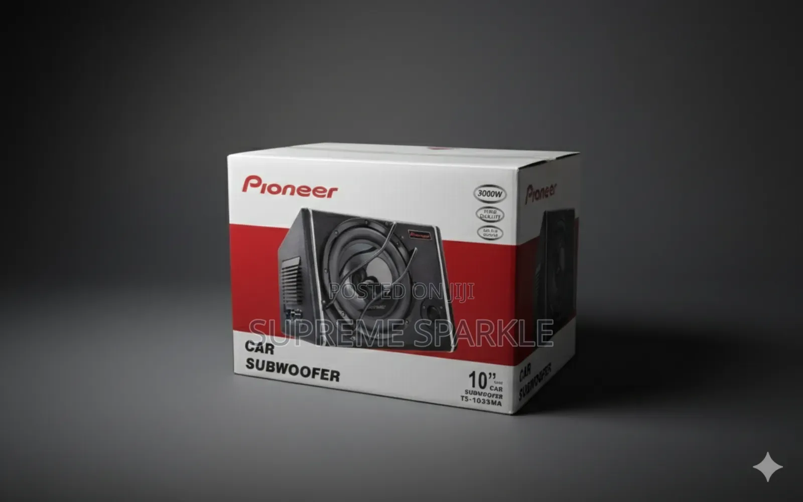 Pioneer Car Subwoofer 10" Ts-1233ma