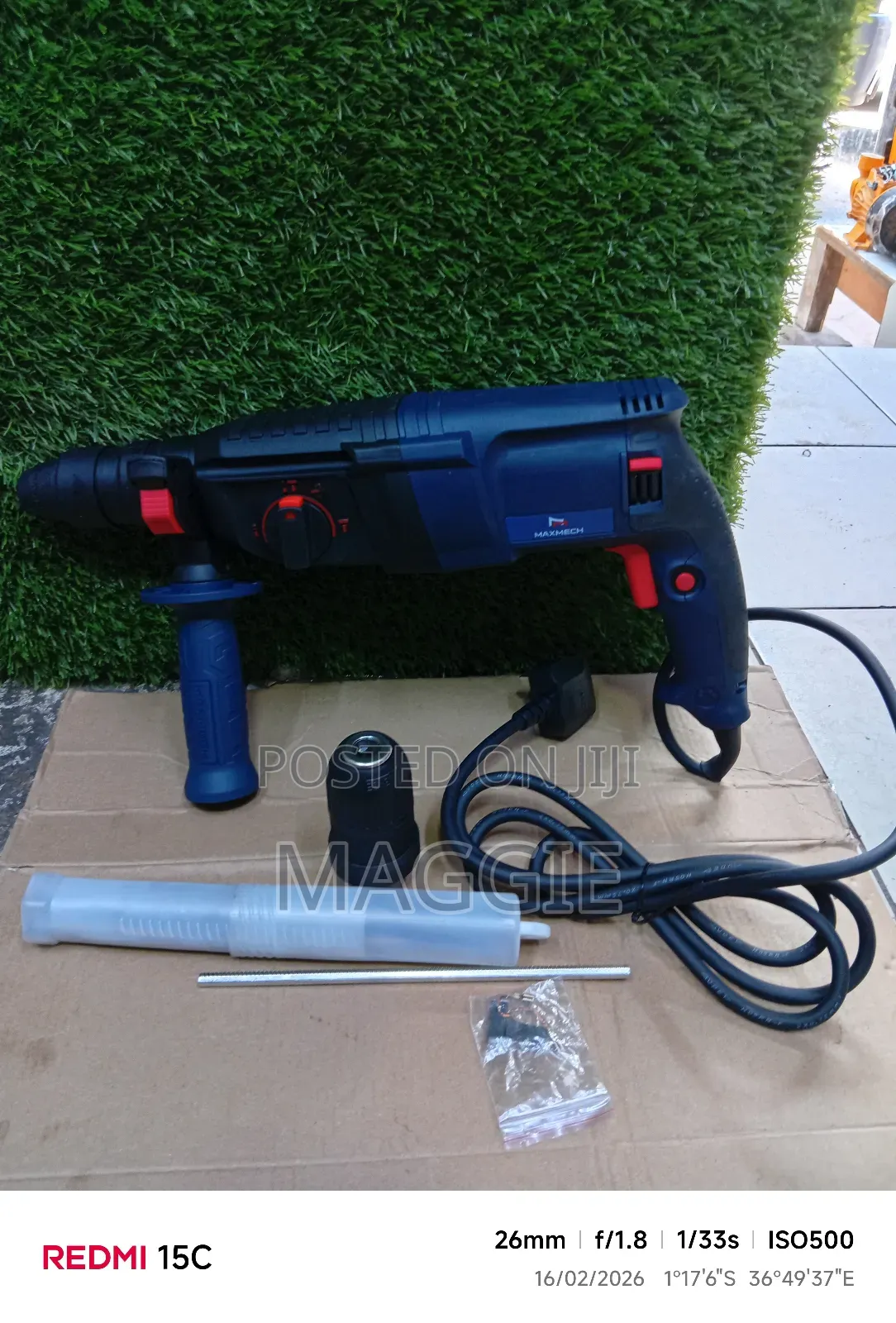 Maxmech 800w Rotary Hammer