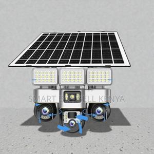 Efficient 12mp 4g PTZ Multiple Lens Solar Camera With Solar Floodlight - thumbnail 2