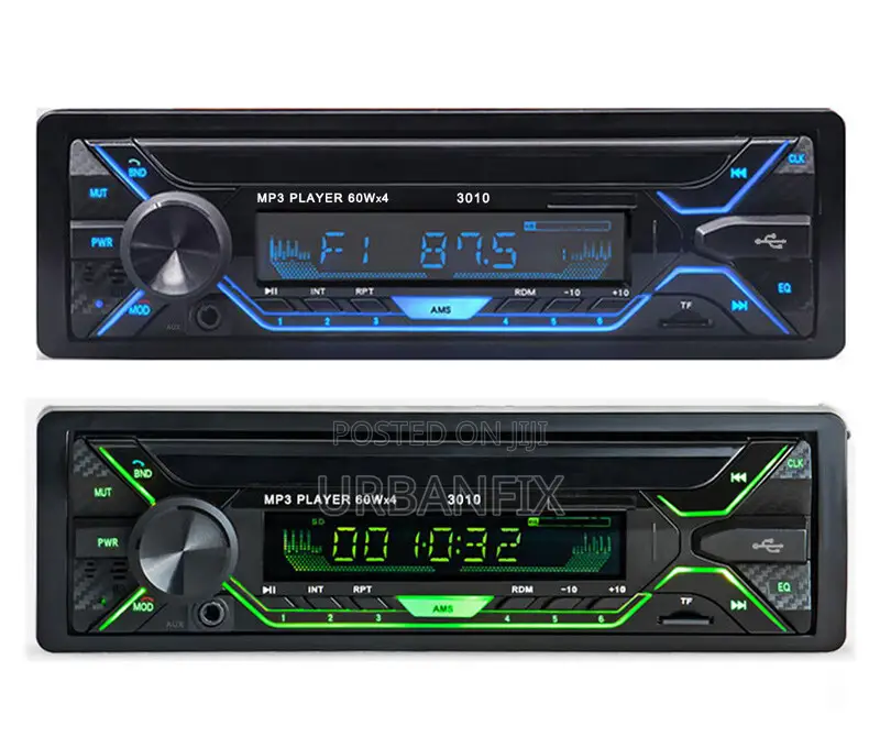 High Quality Bluetooth Car Radio With Detachable Face, Usb, Aux