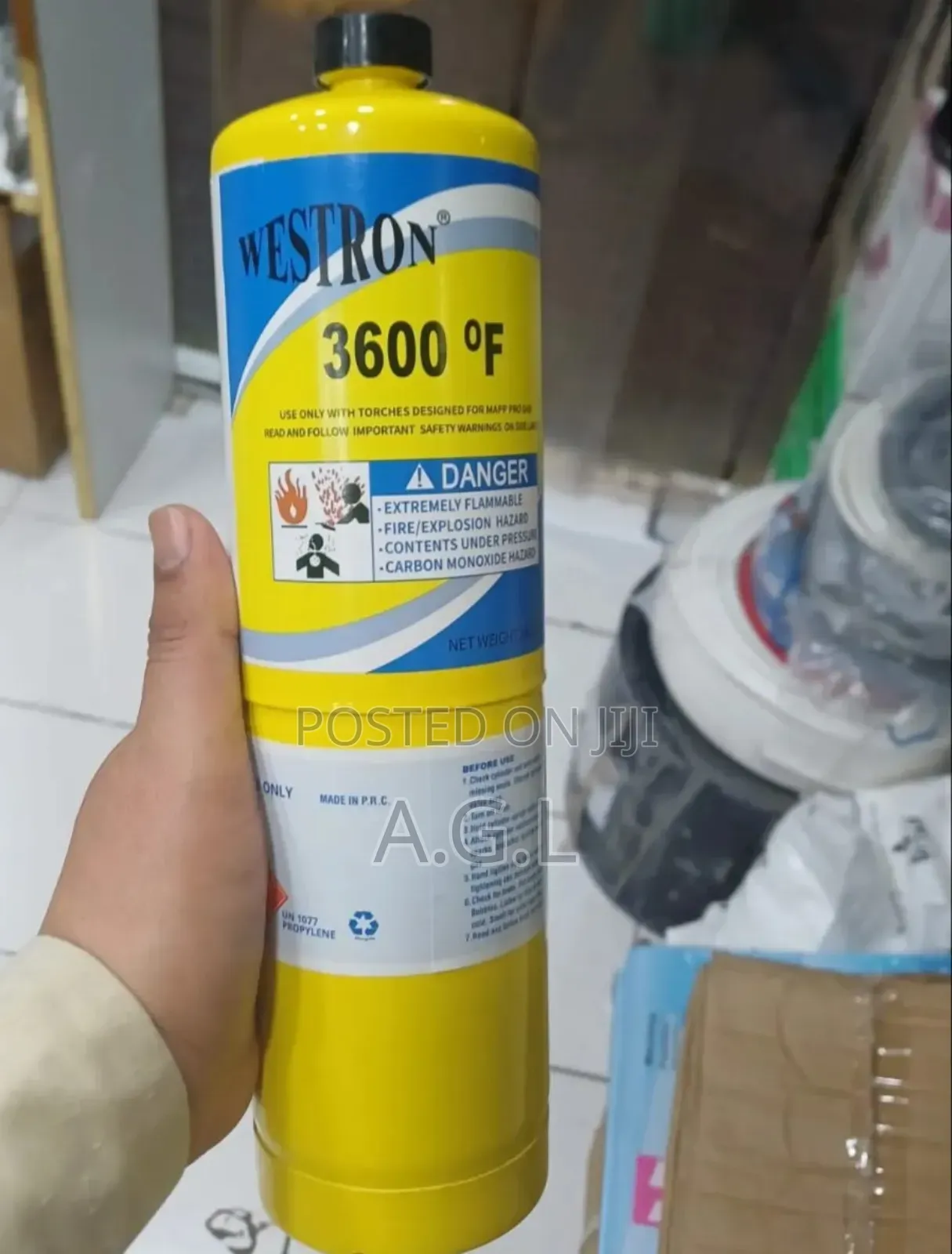 Mapp Gas 3600°F (Westron Canister)