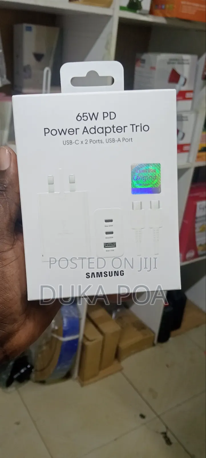 Samsung Fast Charger 65w Samsung C to C Charger