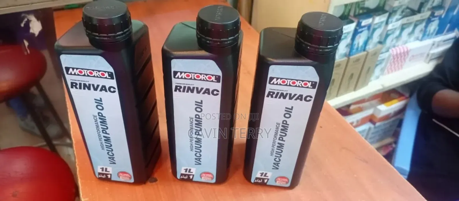 Rinvac Vacuum Pump Oil 1ltr