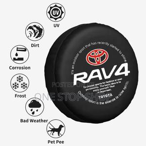 16" Rav_4 Branded Spare Wheel Cover