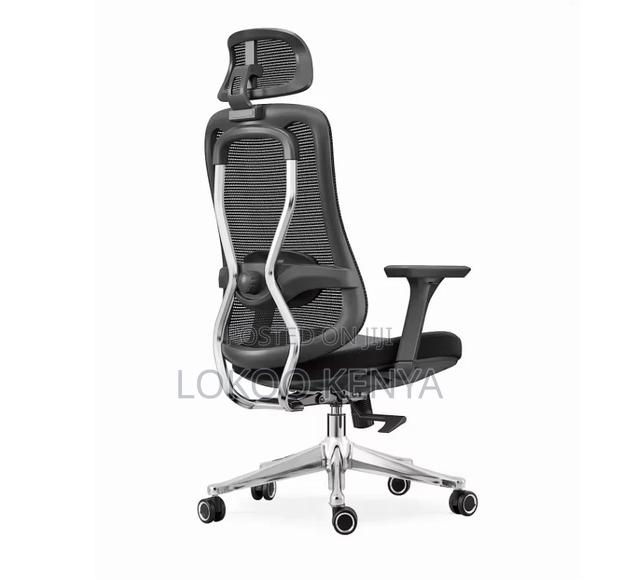 Office Chair; High Back Swivel Strong Orthopedic Office Chair - thumbnail 5