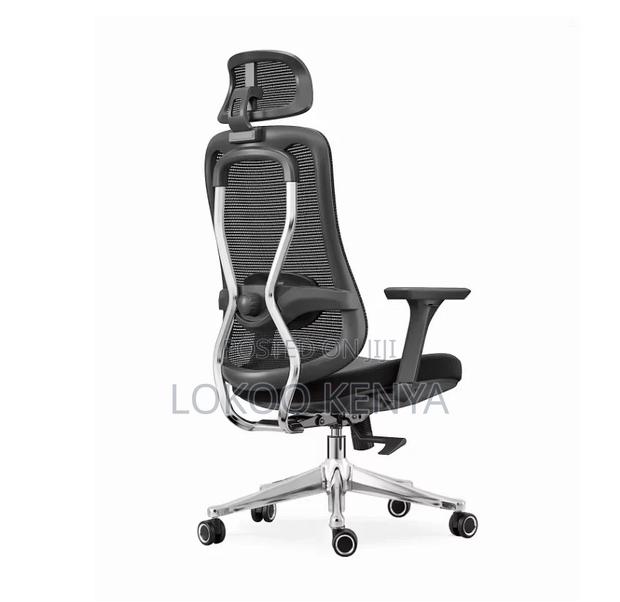 Office Chair; High Back Swivel Strong Orthopedic Office Chair - thumbnail 6