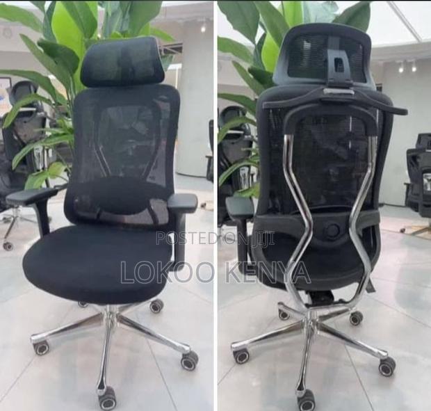Office Chair; High Back Swivel Strong Orthopedic Office Chair - thumbnail 13