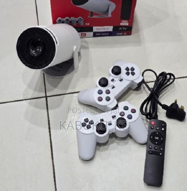 Smart Android Projector Hy 300 With Gaming Controllers - thumbnail 3