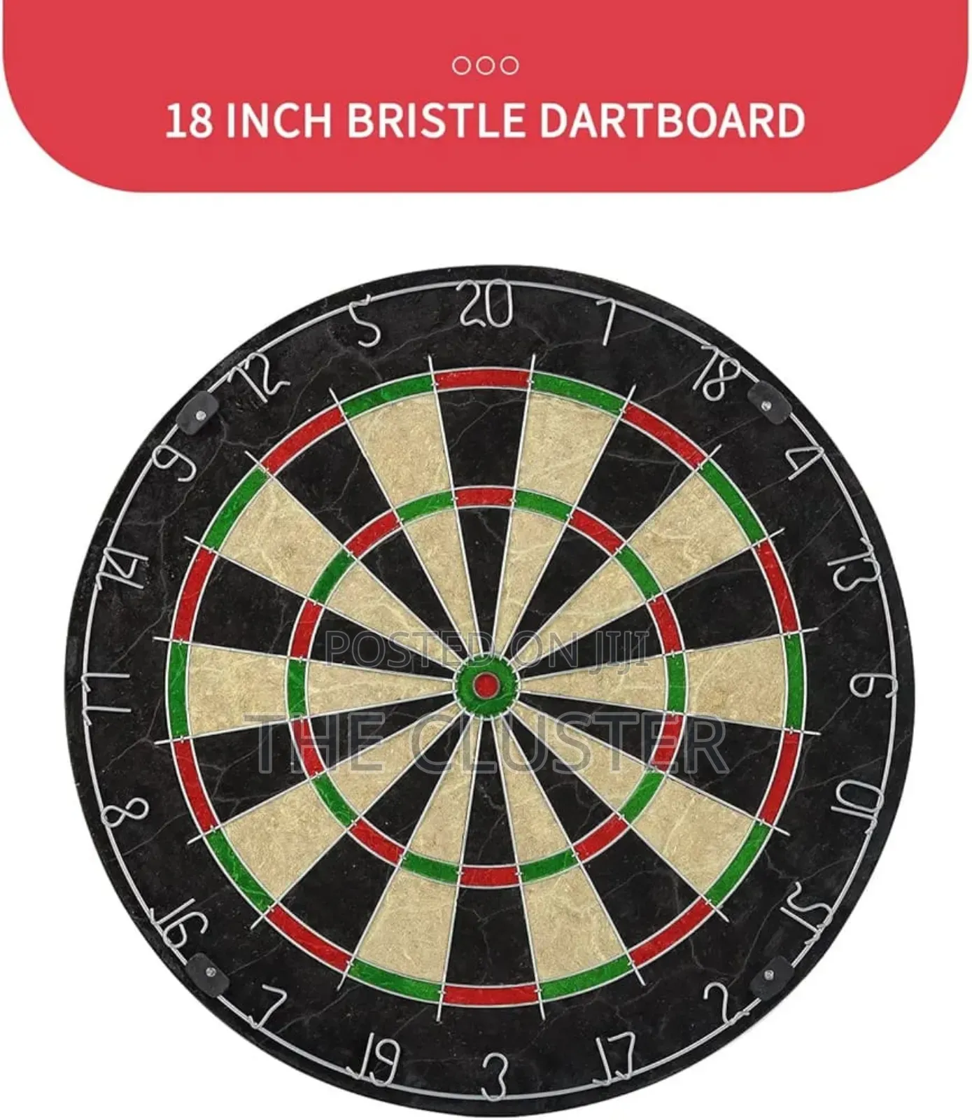 Professional Dartboard Set – Tournament Quality +6 Darts Included