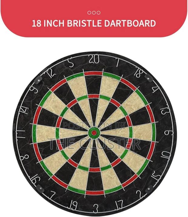Professional Dartboard Set – Tournament Quality +6 Darts Included